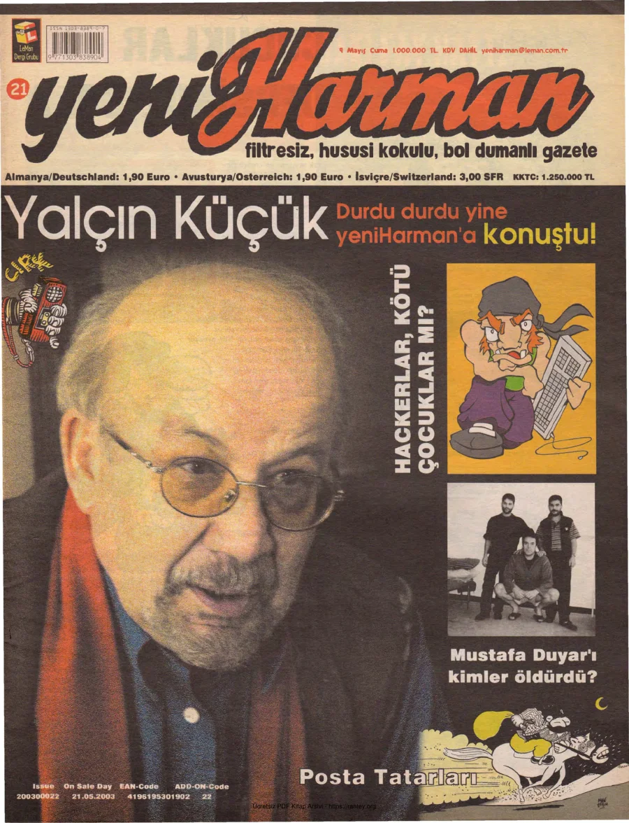 Sayı 021 kapak görseli