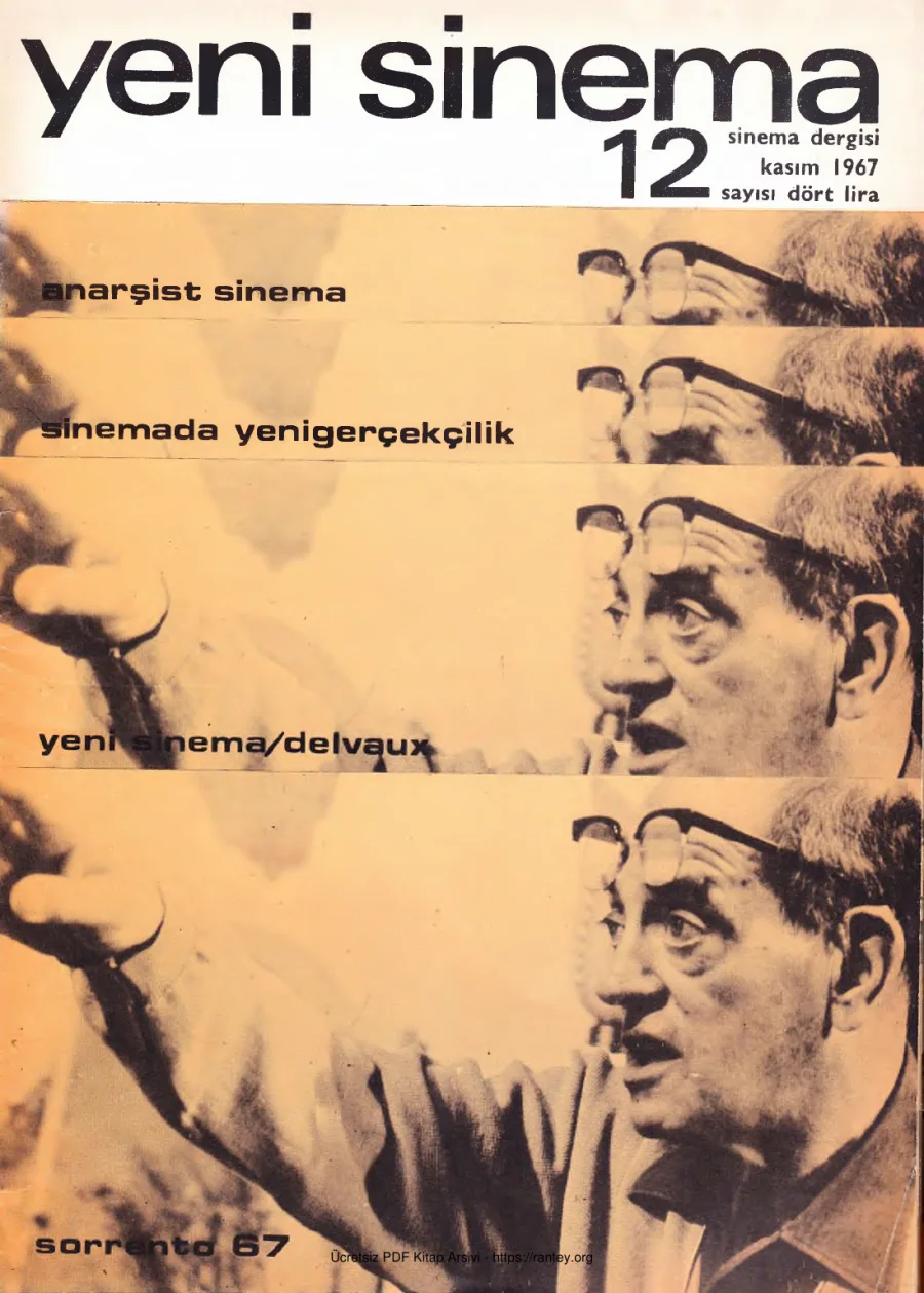 Sayı 12 Kasım 1967 kapak görseli
