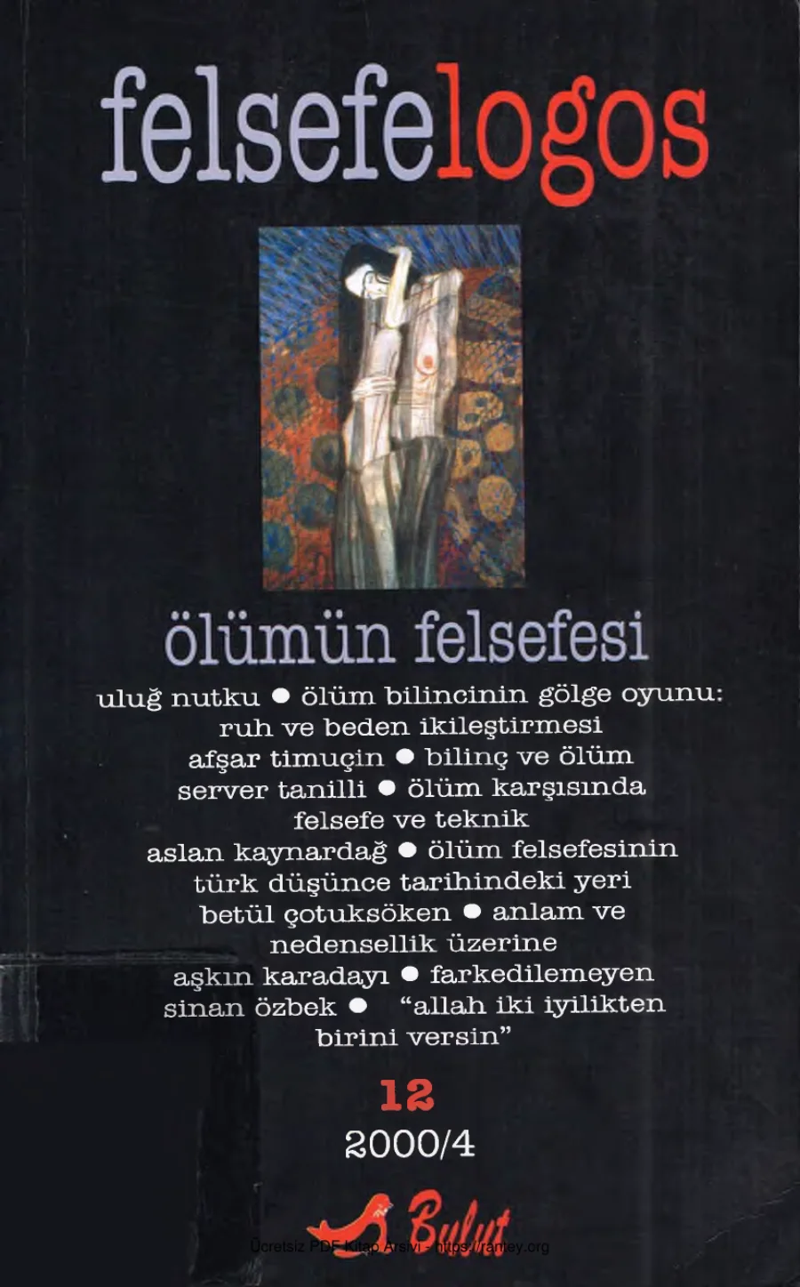Sayı 12 Ölümün Felsefesi kapak görseli