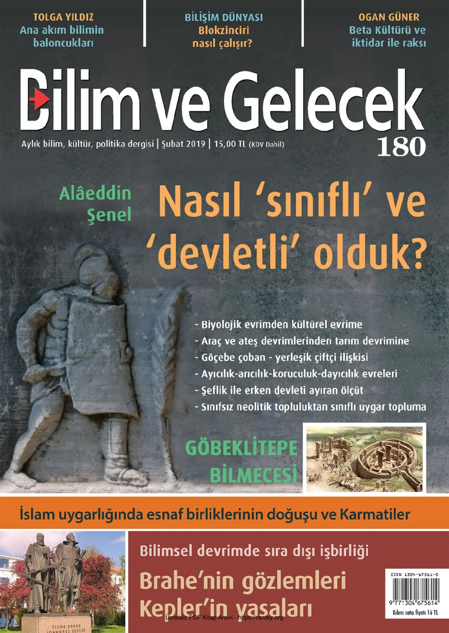 Sayı 180 Şubat 2019 kapak görseli