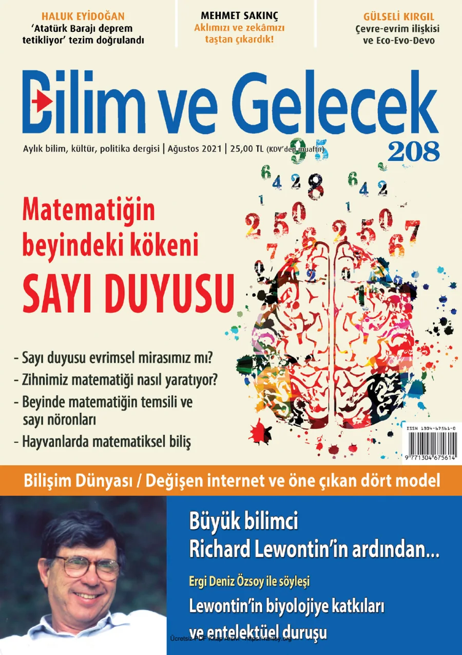 Sayı 208 Ağustos 2021 kapak görseli