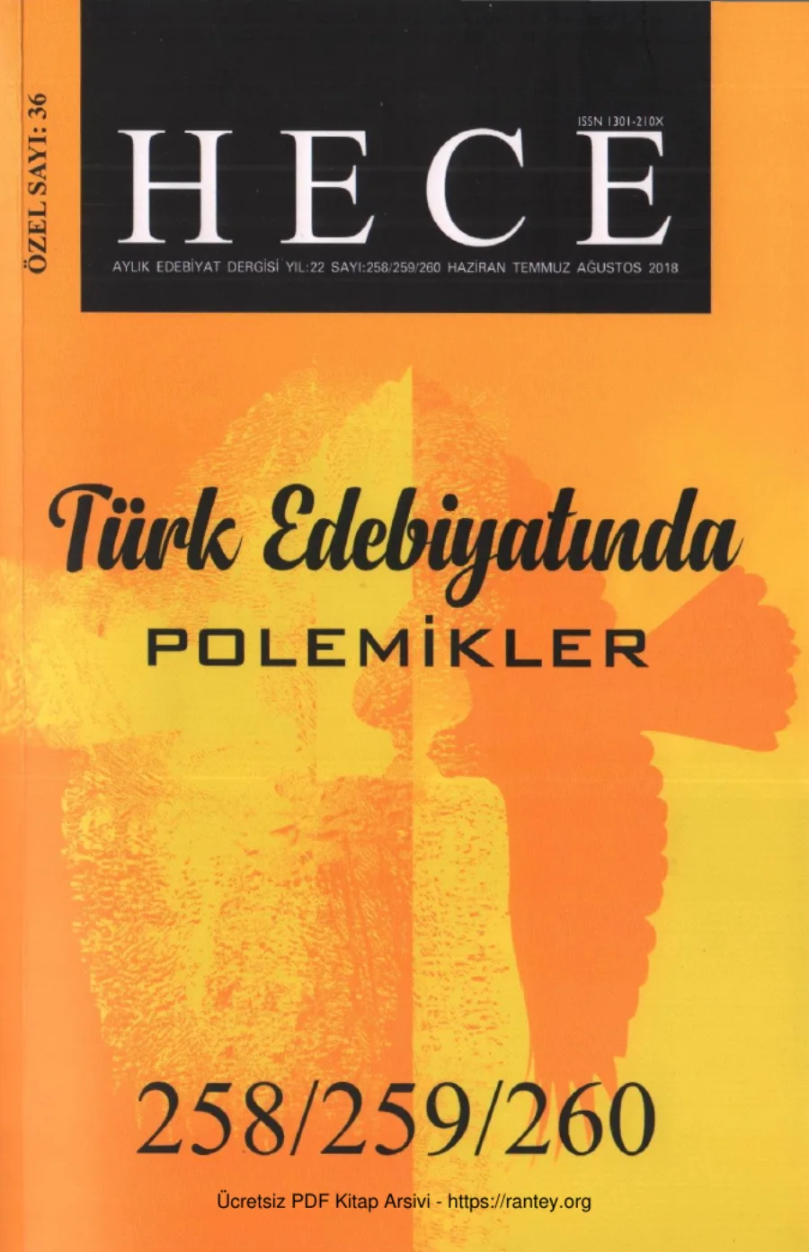 Sayı 258 259 260 Haziran 2018 kapak görseli