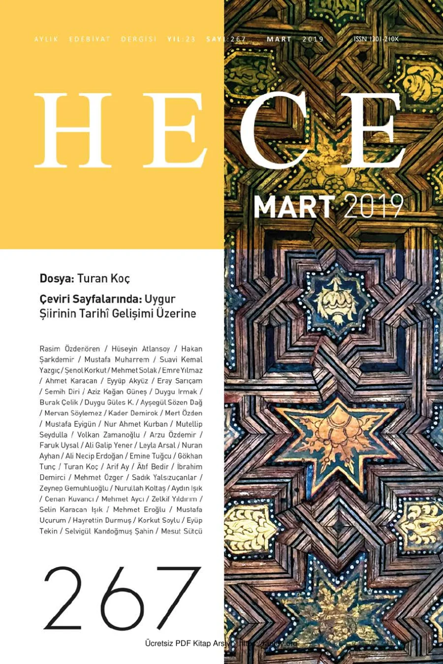 Sayı 267 kapak görseli
