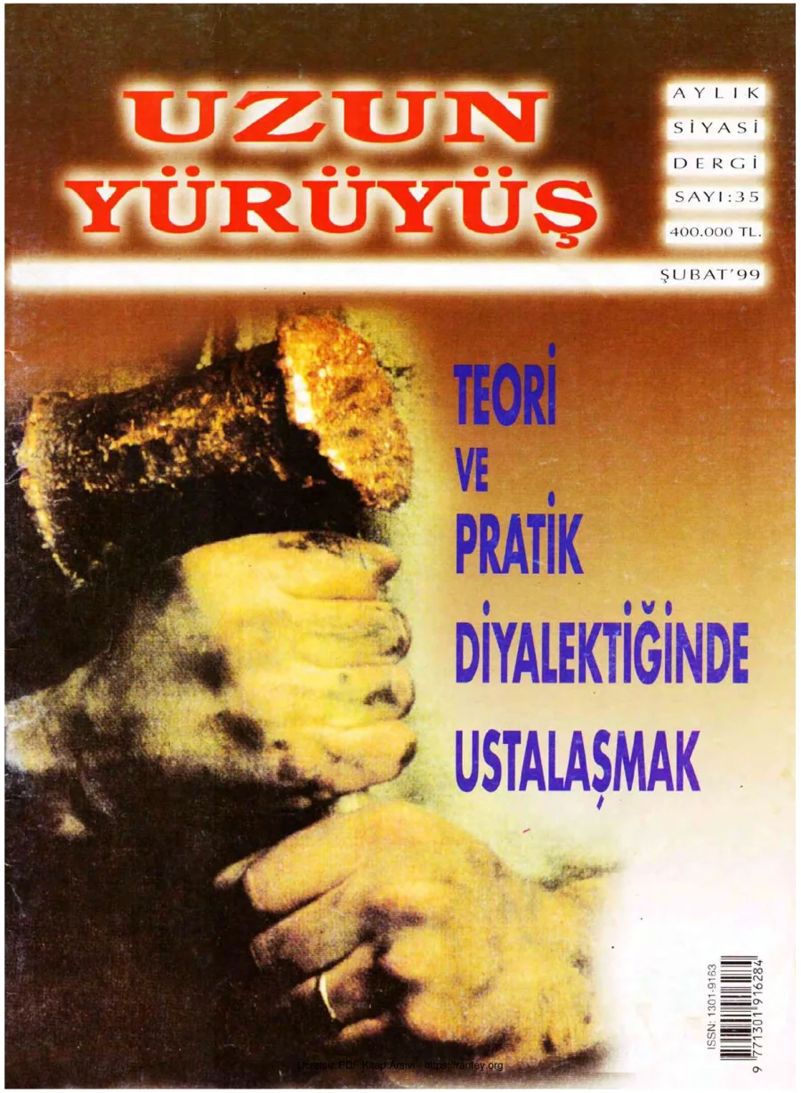 Sayı 35 Şubat 1999 kapak görseli