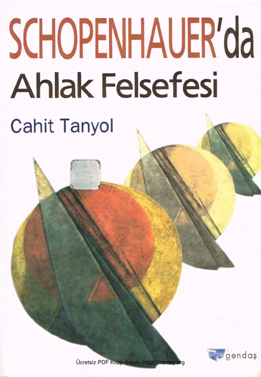 Schopenhauerda Ahlak Felsefesi kapak görseli