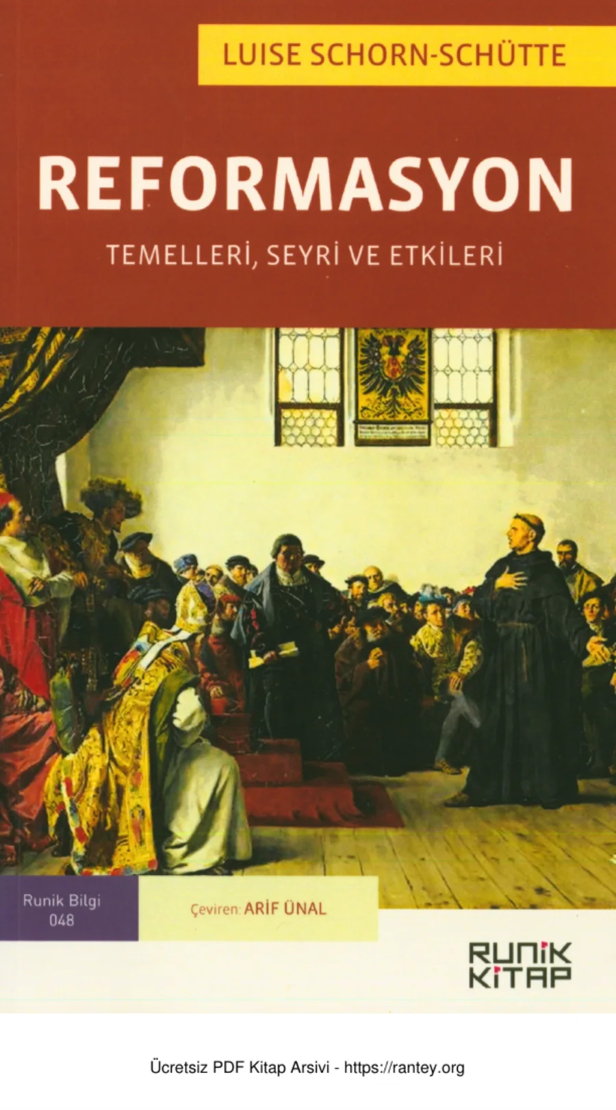 Schütte Reformasyon Runik Kitap kapak görseli