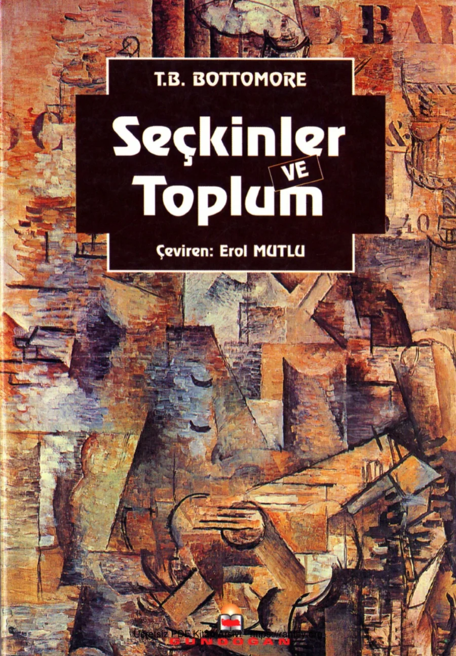Seçkinler ve Toplum kapak görseli