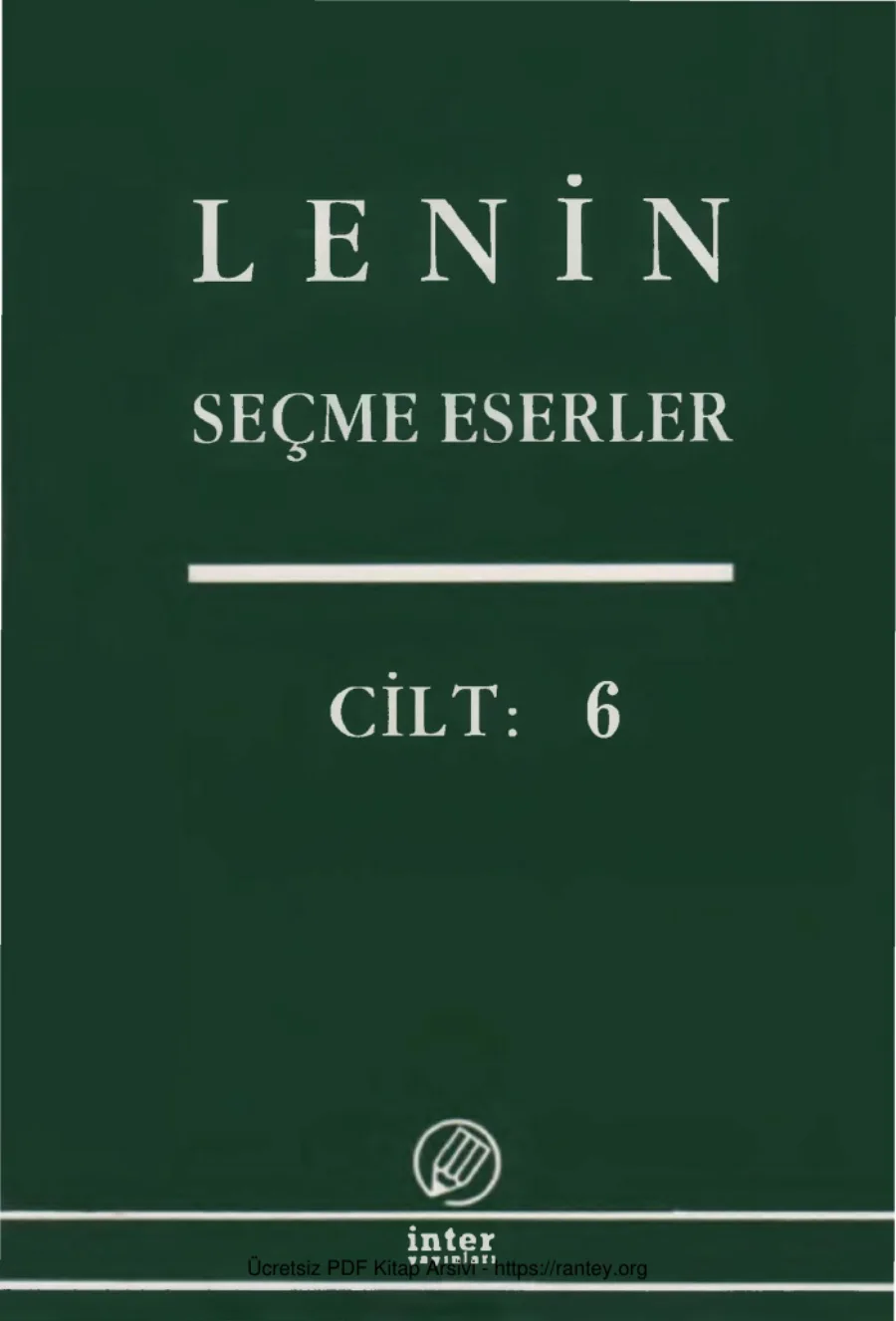 Seçme Eserler Cilt 06 kapak görseli
