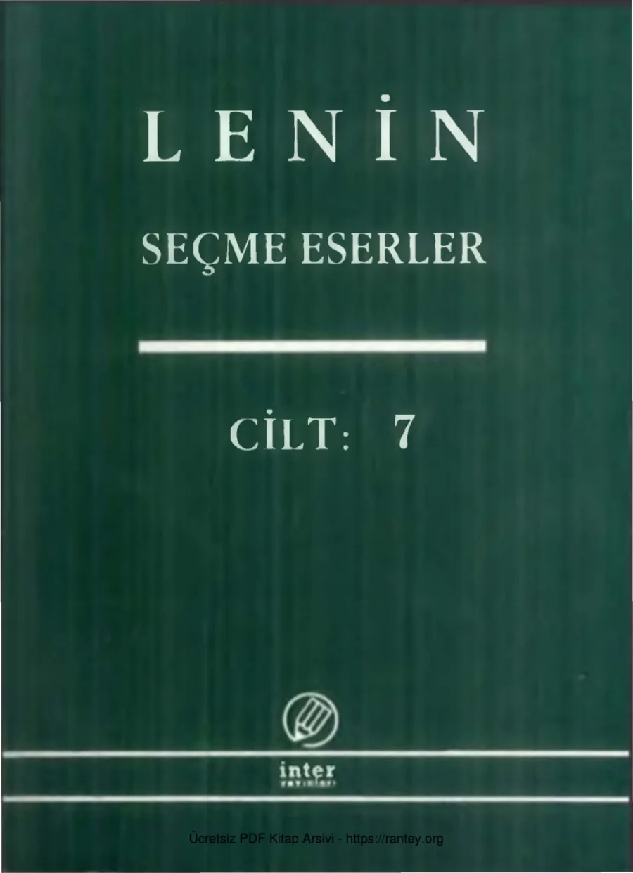 Seçme Eserler Cilt 07 kapak görseli