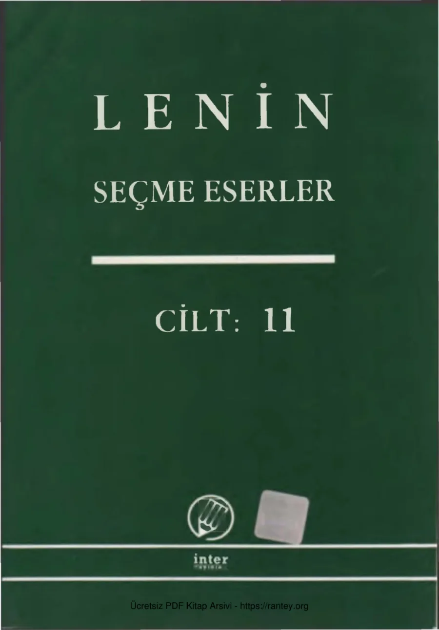 Seçme Eserler Cilt 11 kapak görseli