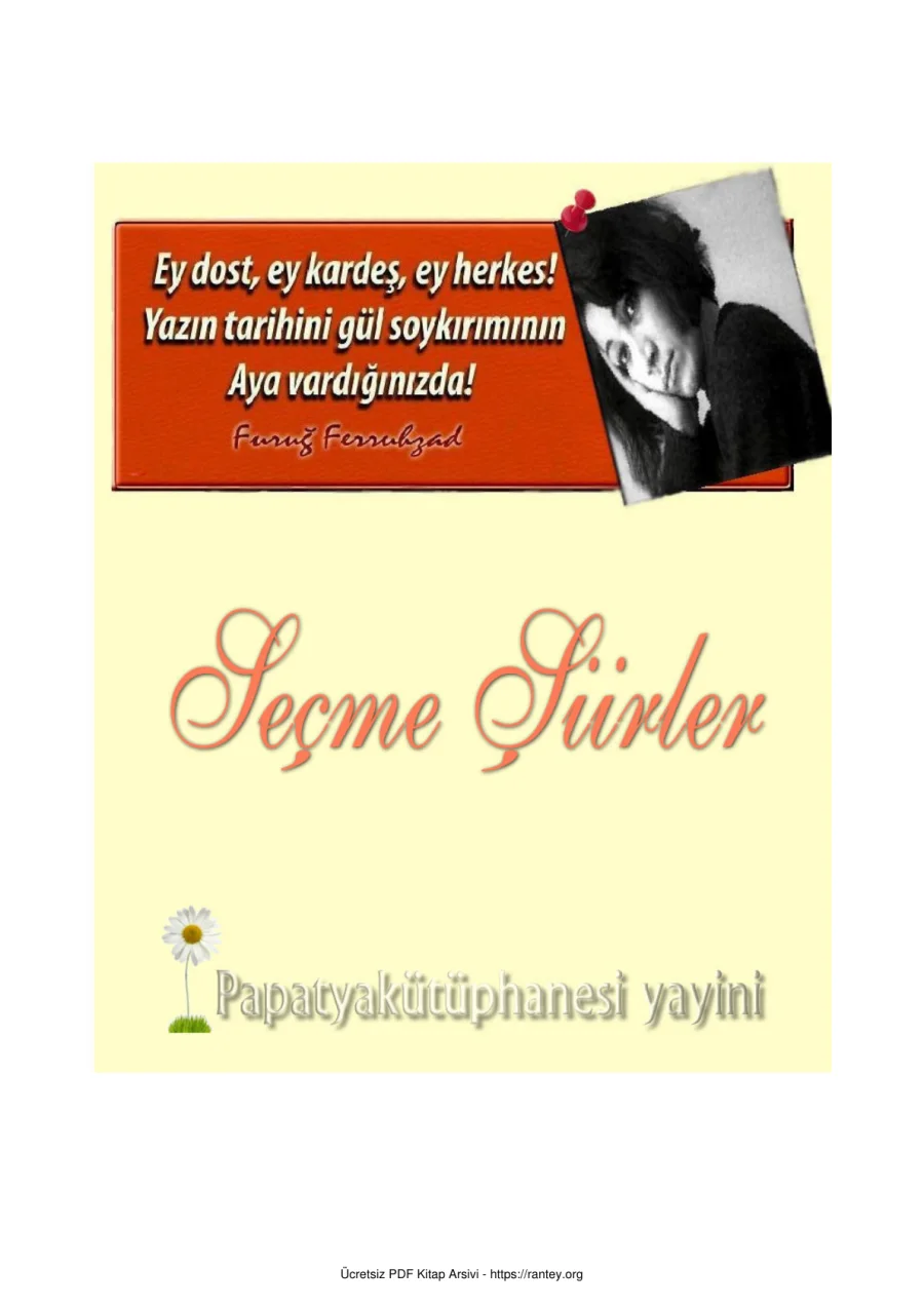 Seçme Şiirler kapak görseli