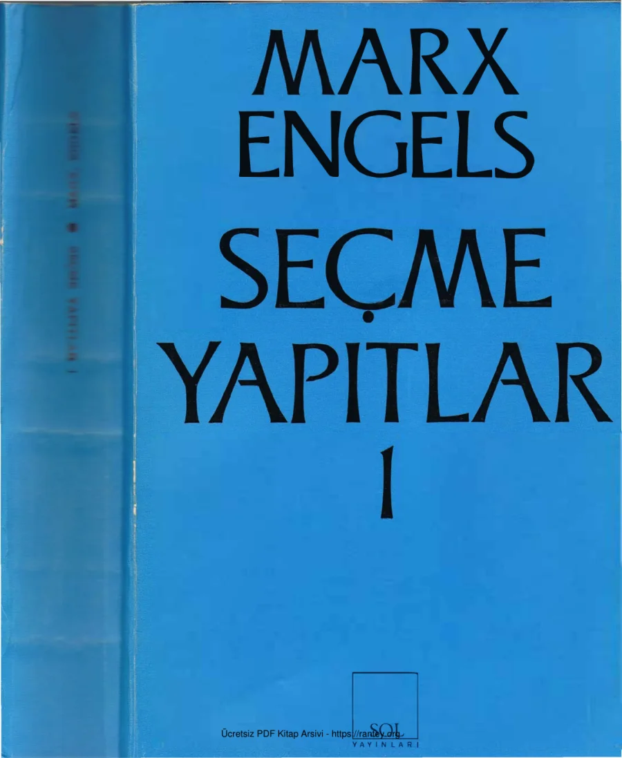 Seçme Yapıtlar Cilt I kapak görseli