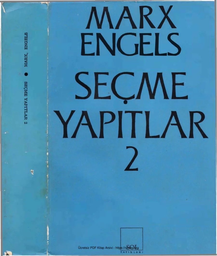 Seçme Yapıtlar Cilt II kapak görseli