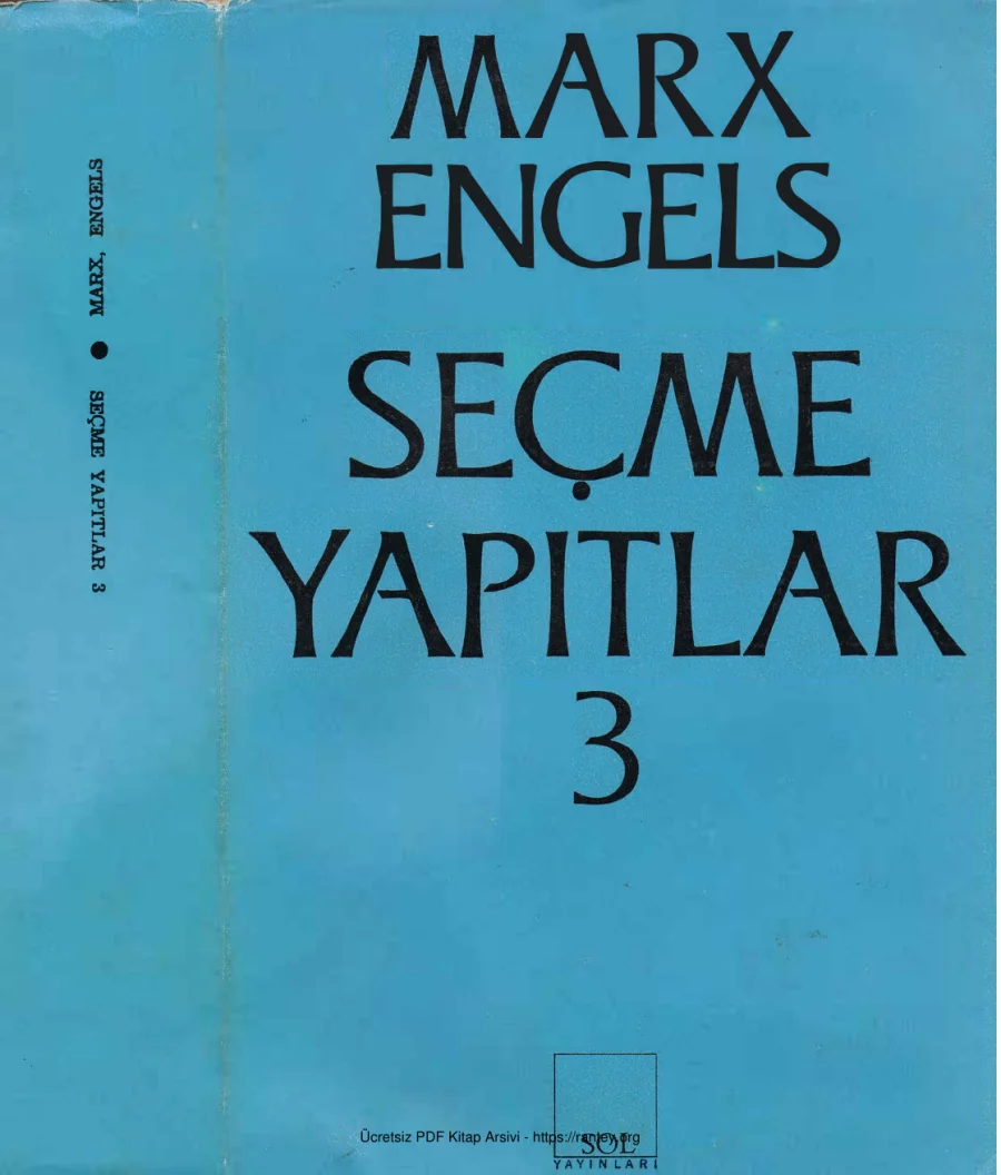 Seçme Yapıtlar Cilt III kapak görseli