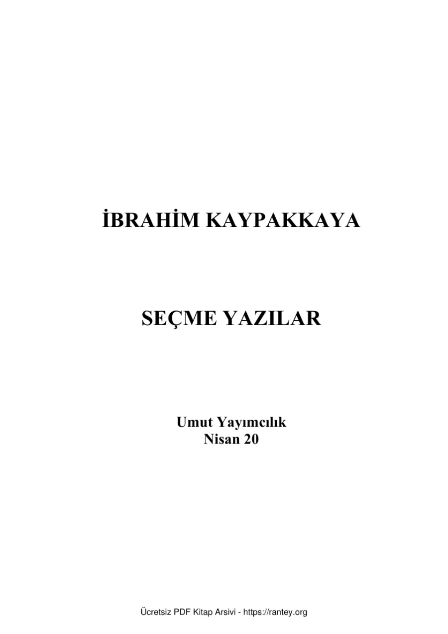 secme yazilar kapak görseli