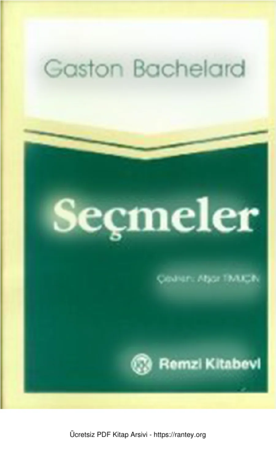 Seçmeler kapak görseli