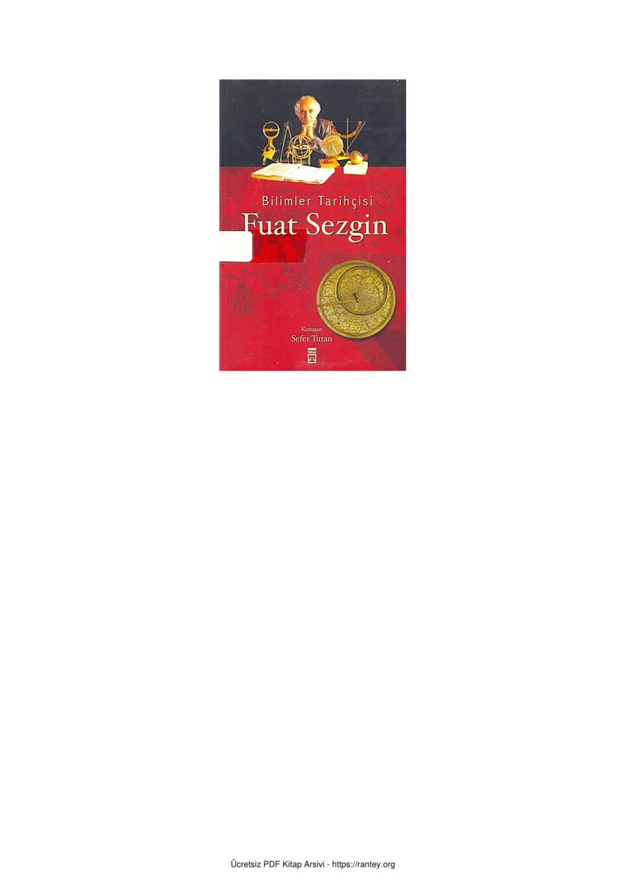 Sefer Turan Bilim Tarihi Sohbetleri kapak görseli