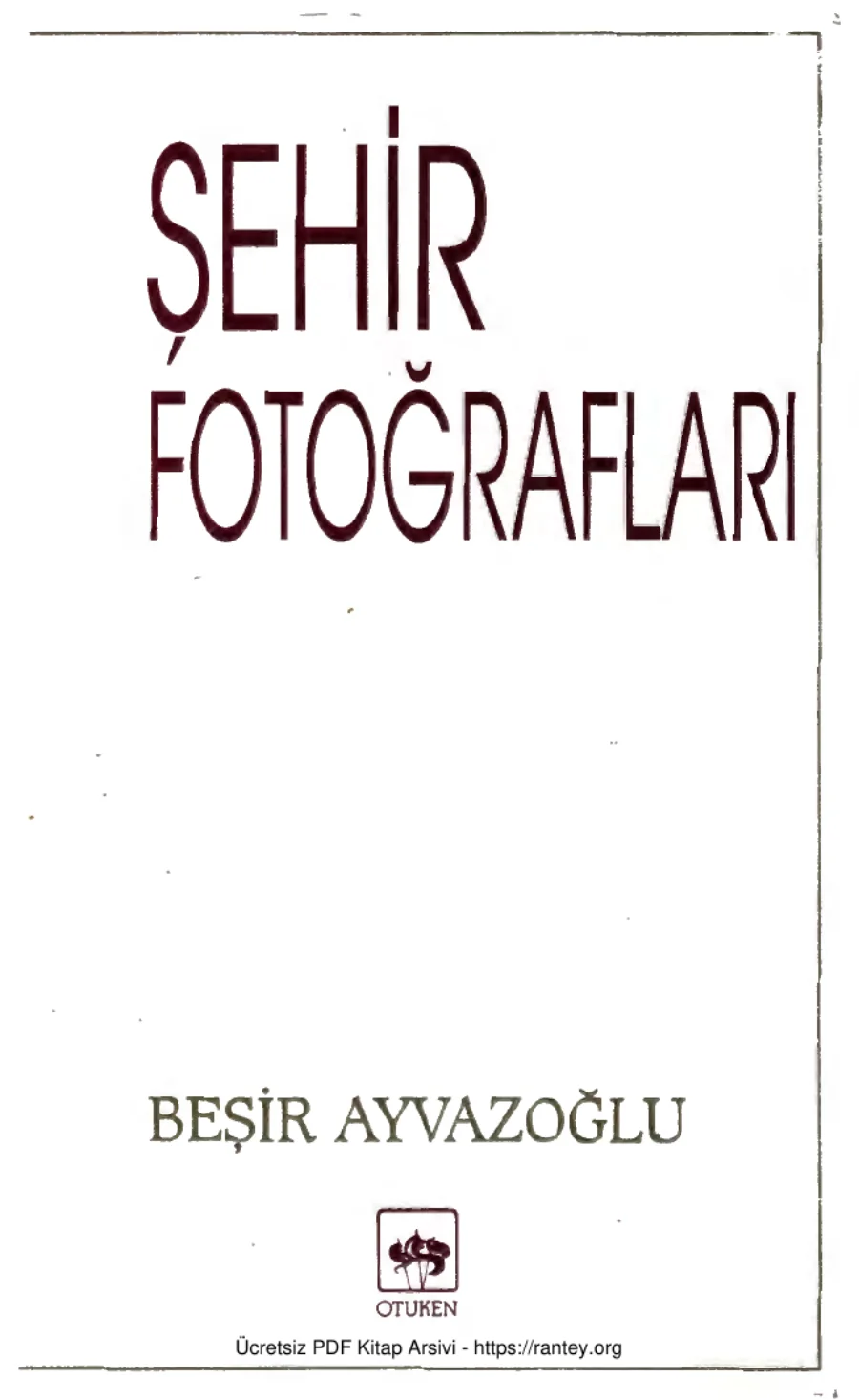 Şehir Fotoğrafları kapak görseli