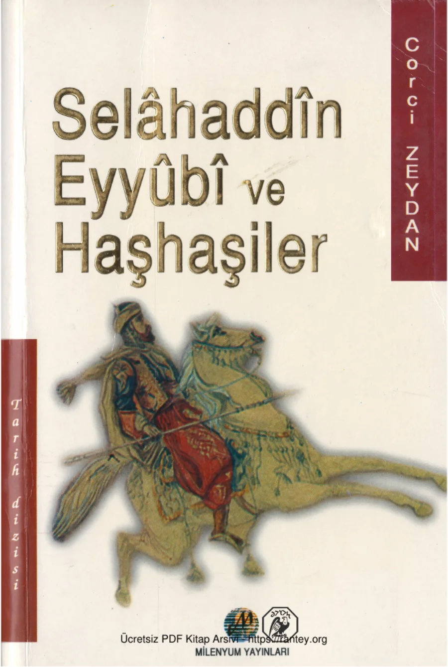 Selahaddin Eyyubi ve Haşhaşiler Milenyum Yayınları kapak görseli