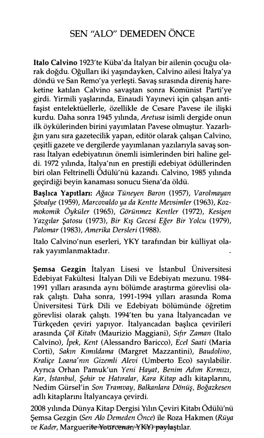 Sen Alo Demeden Önce kapak görseli