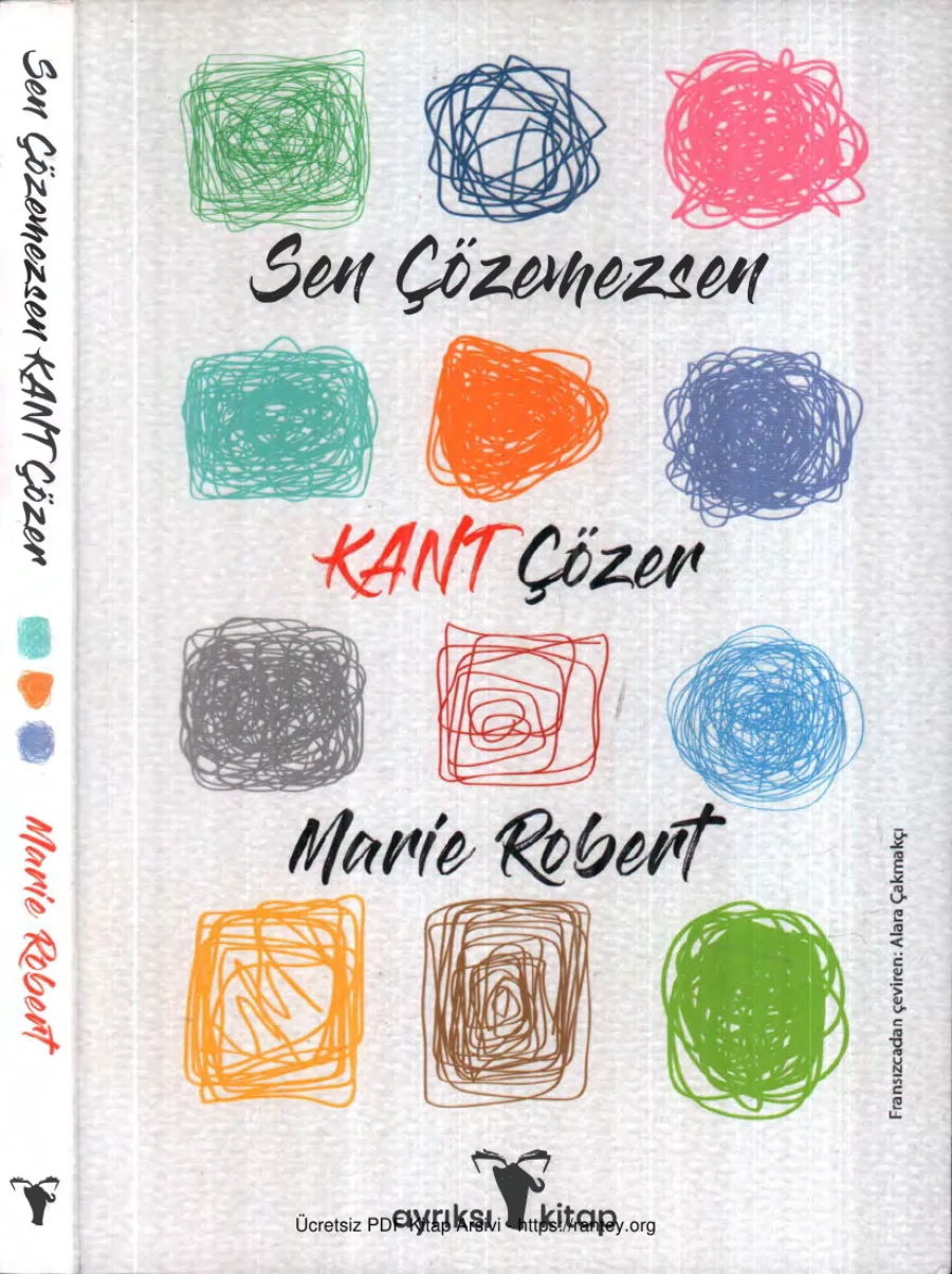 Sen Çözemezsen Kant Çözer Ayrıksı Kitap kapak görseli