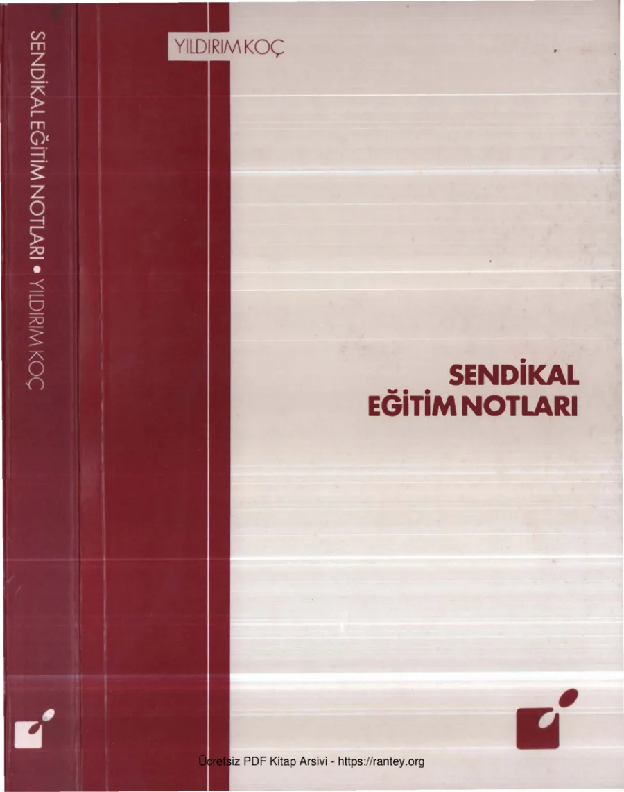 Sendikal Eğitim Notları kapak görseli
