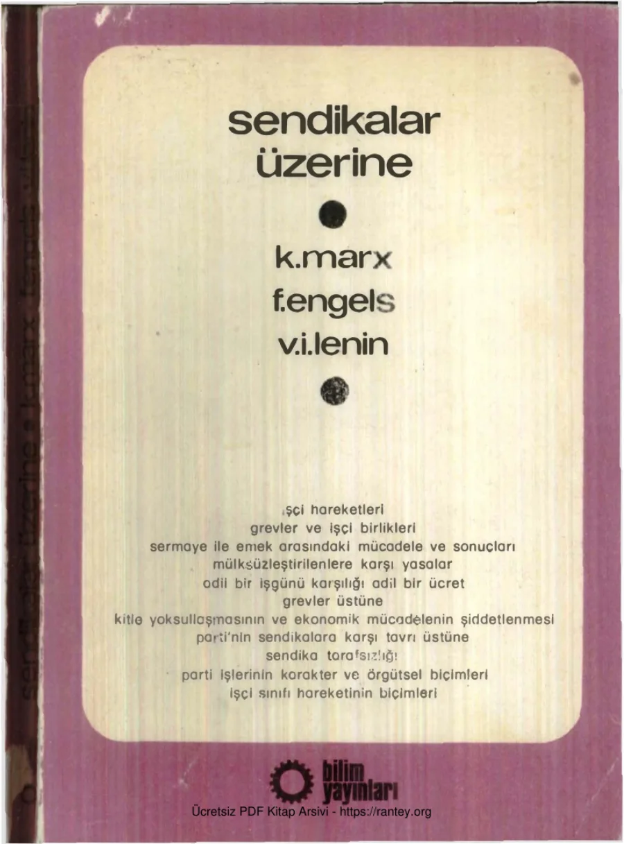 Sendiklar Üzerine kapak görseli