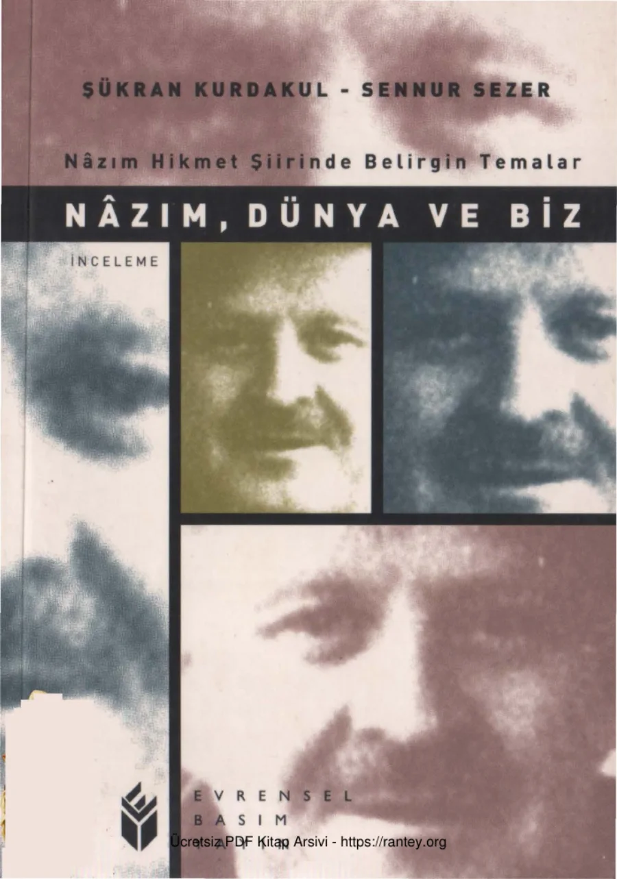 Sennur Sezer Nazım Dünya ve Biz kapak görseli
