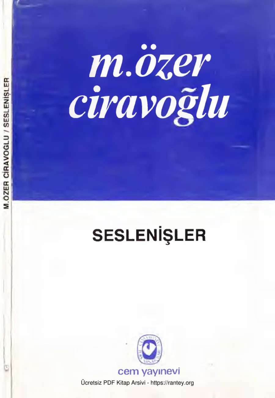 Seslenişler kapak görseli