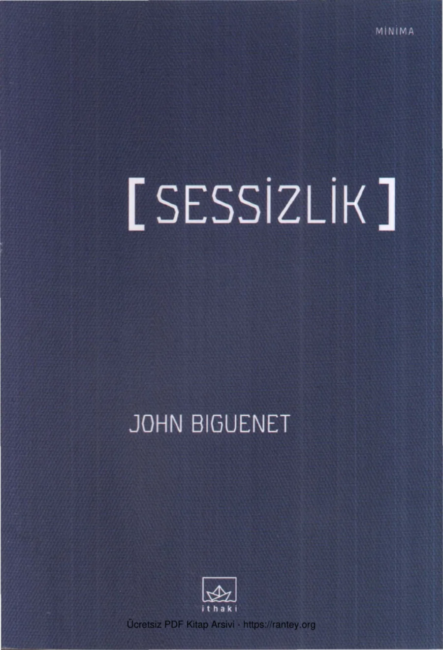 Sessizlik kapak görseli
