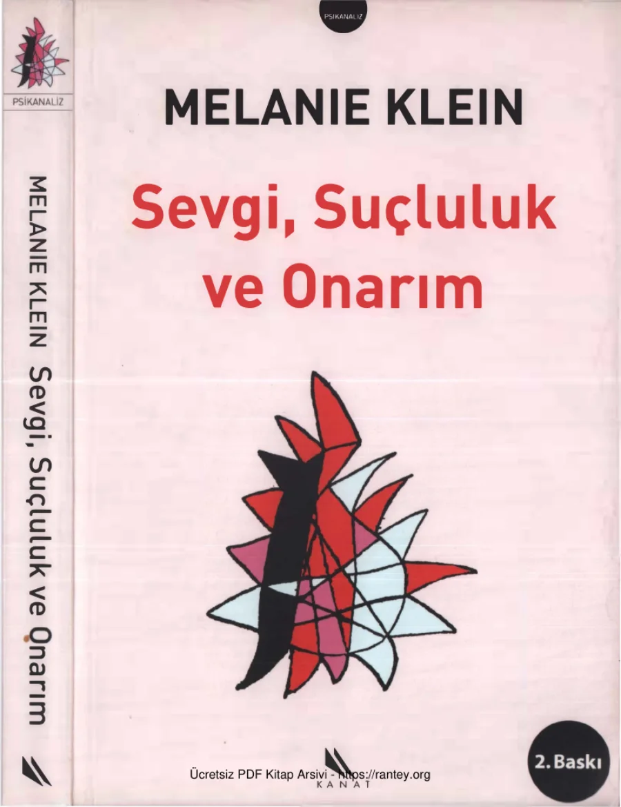 Sevgi Suçluluk ve Onarım kapak görseli