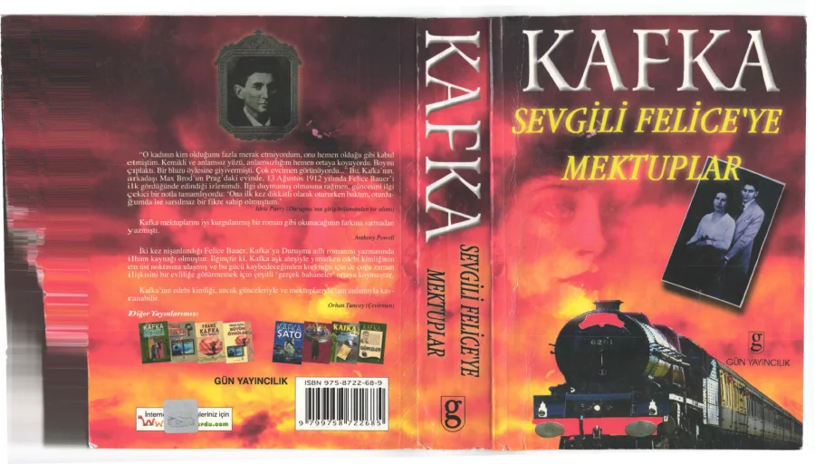 Sevgili Feliceye Mektuplar kitap kapağı