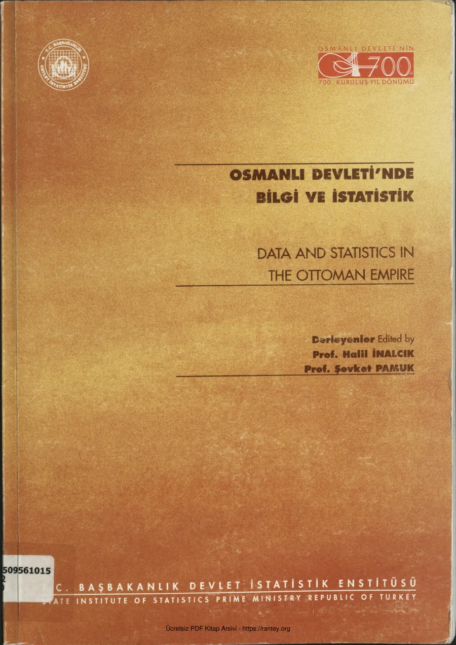 Şevket Pamuk Osmanlı Devletinde Bilgi ve İstatistik kapak görseli