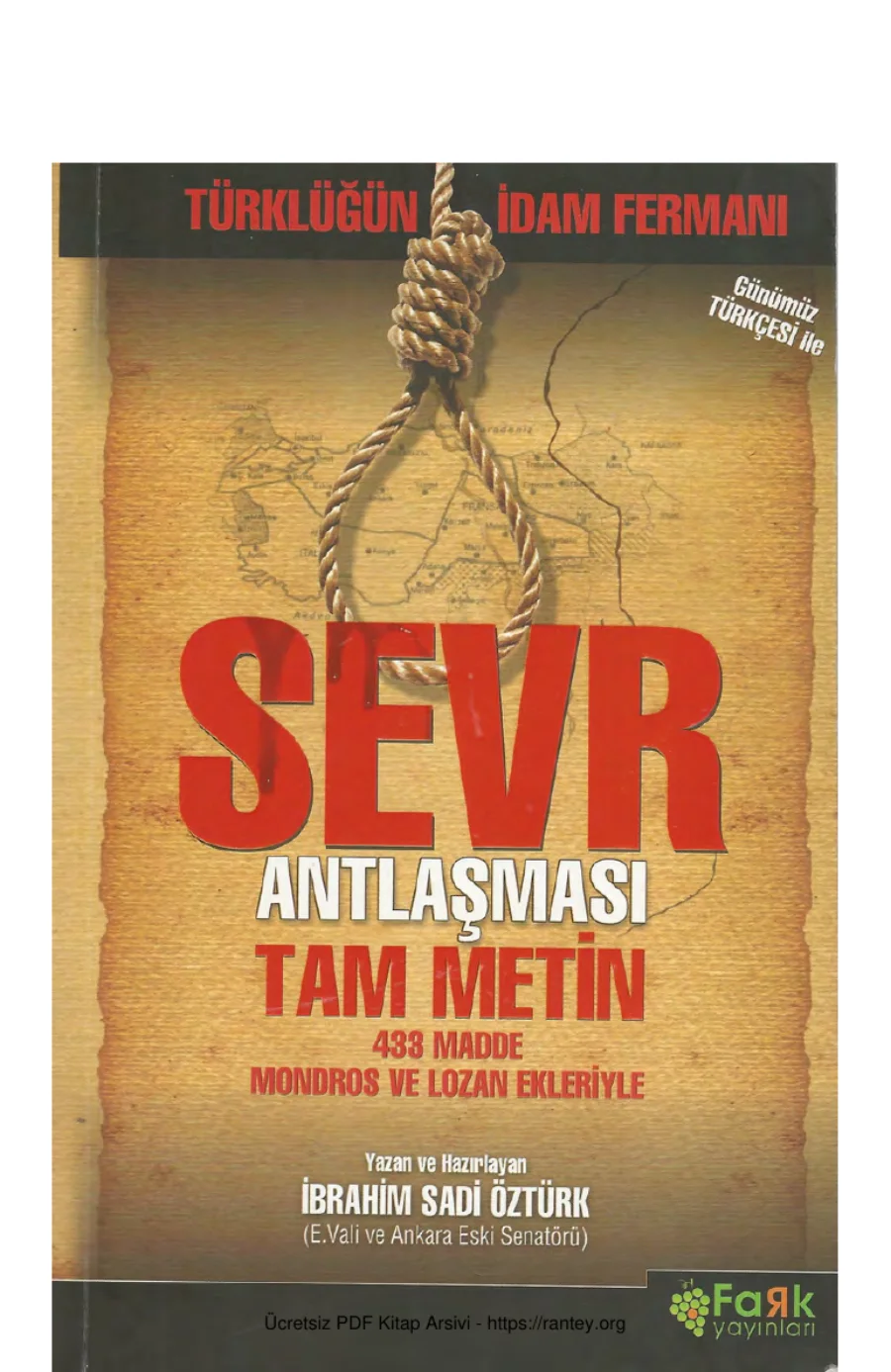 Sevr Antlaşması kapak görseli