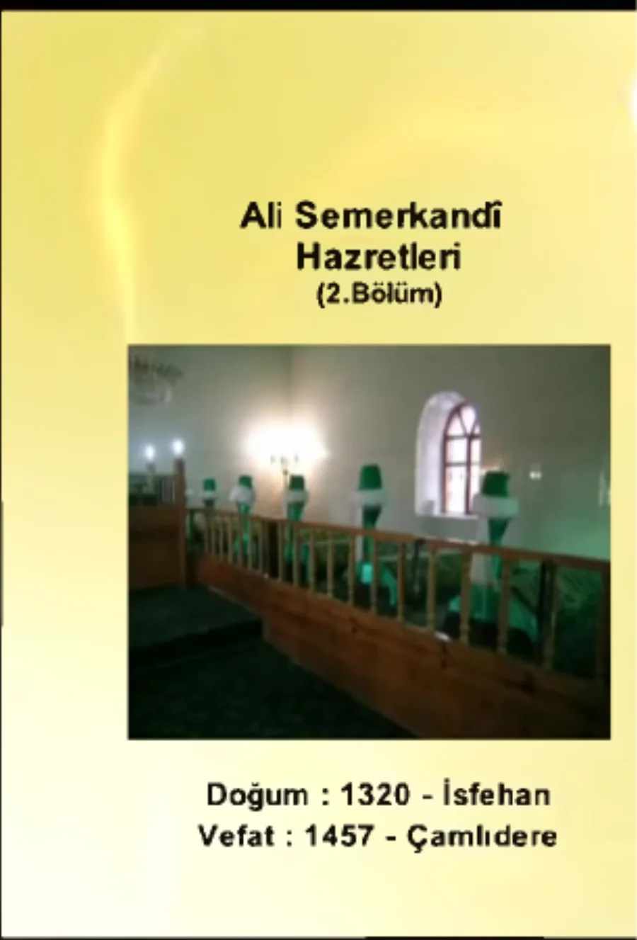 Şeyh Ali Semerkandi Hazretleri 2. Bölüm - Yolumuzu Aydınlatanlar kapak görseli