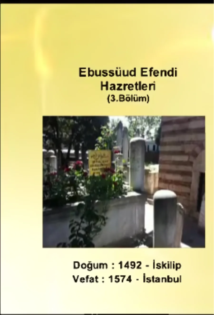 Şeyhülislam Ebussuud Efendi 1. Bölüm - Yolumuzu Aydınlatanlar kapak görseli