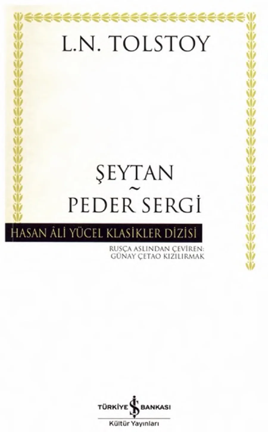 Şeytan Peder Sergi kitap kapağı