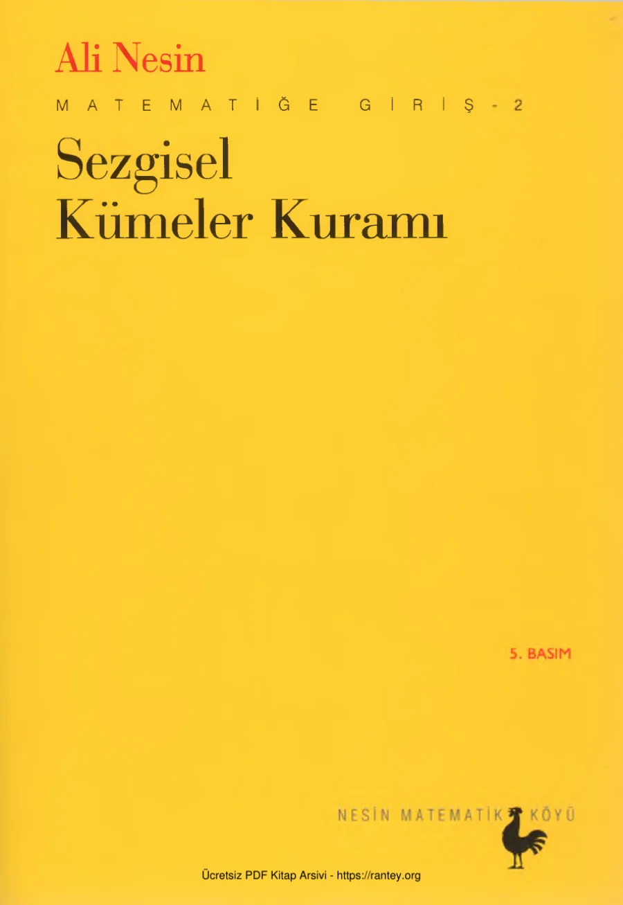 Sezgisel Kümeler Kuramı Matematiğe Giriş 2 kapak görseli