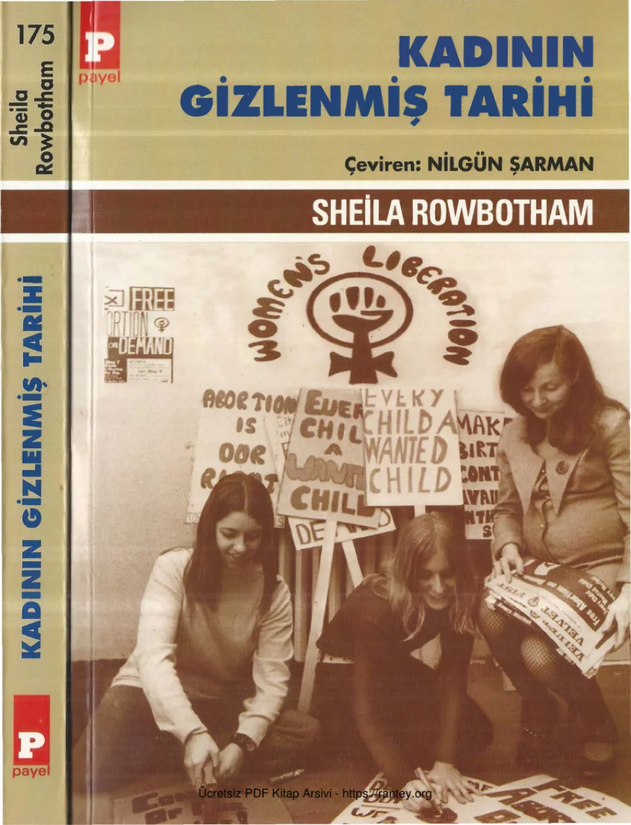 Sheila Rowbotham Kadının Gizlenmiş Tarihi kapak görseli