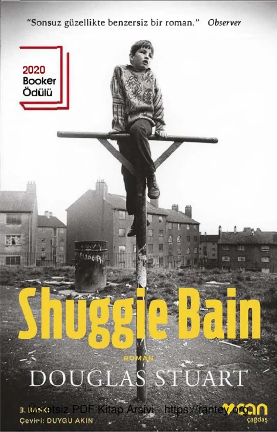 Shuggie Bain Can Yayınları kapak görseli
