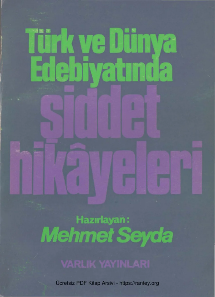 Şiddet Hikayeleri kapak görseli