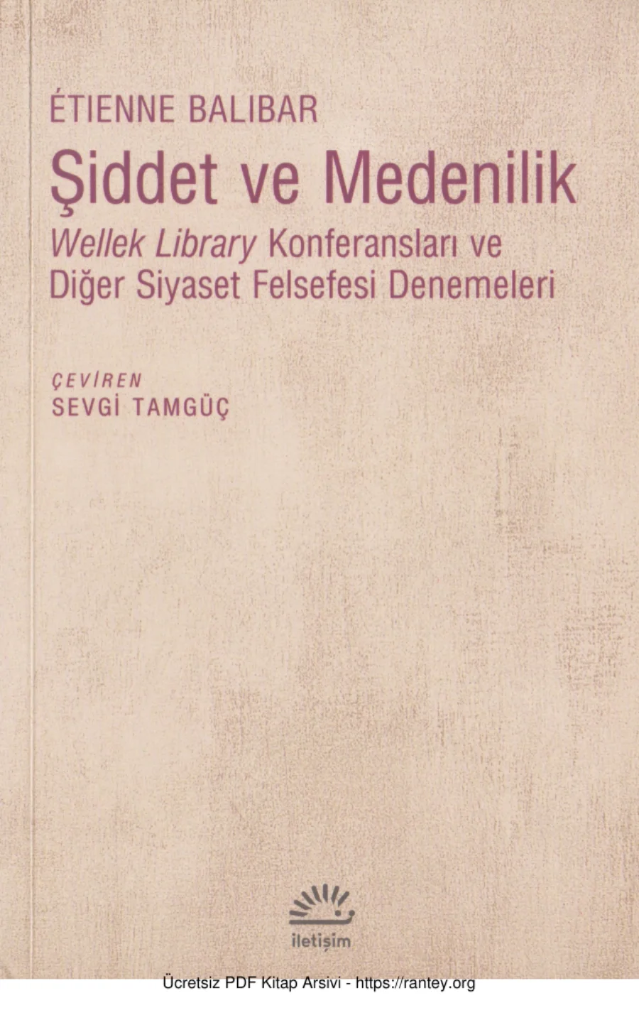 Şiddet ve Medenilik kapak görseli