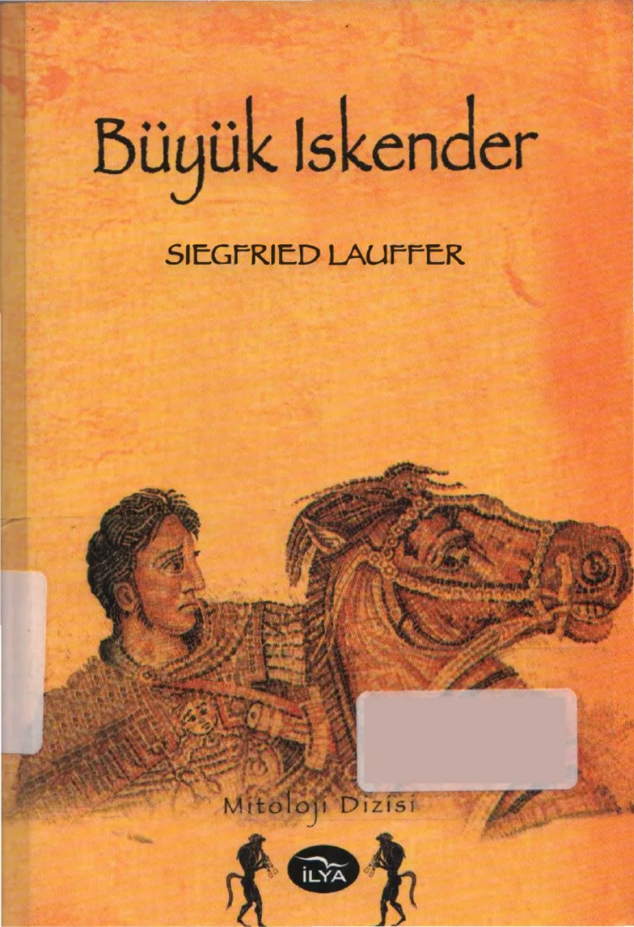 Siegfried Lauffer Büyük İskender İlya Yayınları kapak görseli