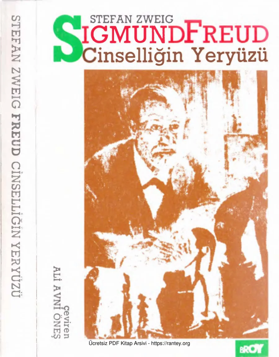 Sigmund Freud Cinselliğin Yeryüzü Broy Yayınları kapak görseli