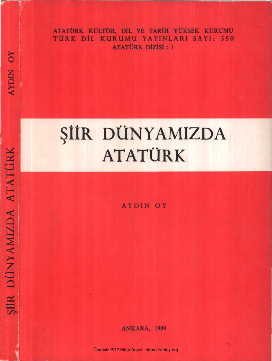 Şiir Dünyamızda Atatürk kitap kapağı