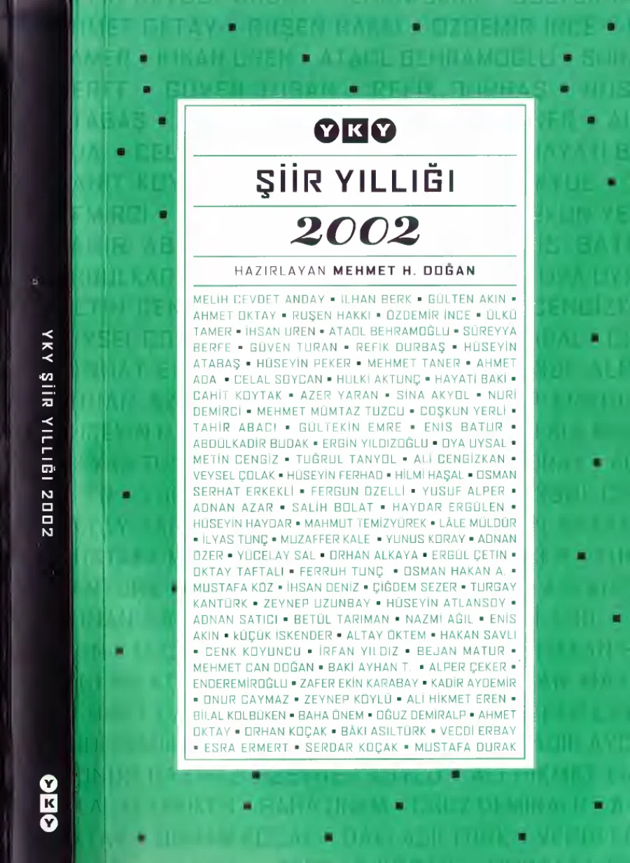 Şiir Yıllığı 2002 kapak görseli