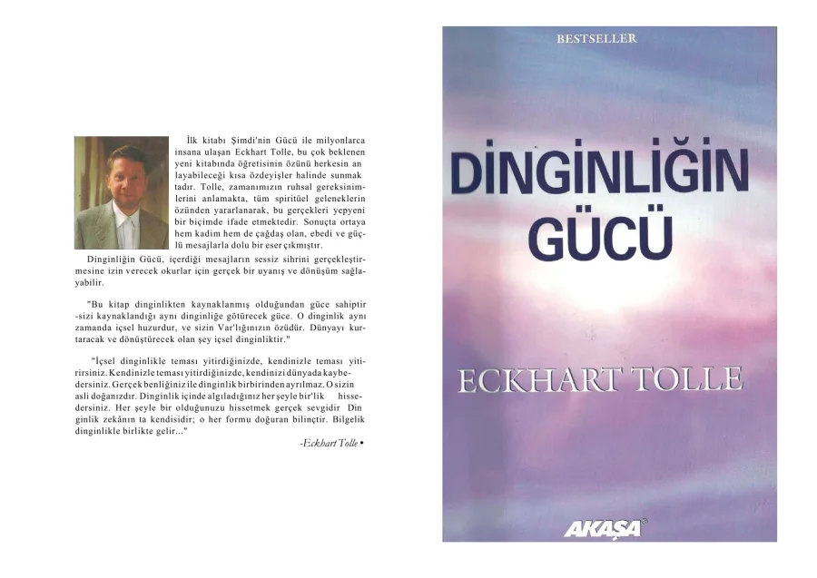 Şimdinin Gücü Varolmanın Gücü kapak görseli