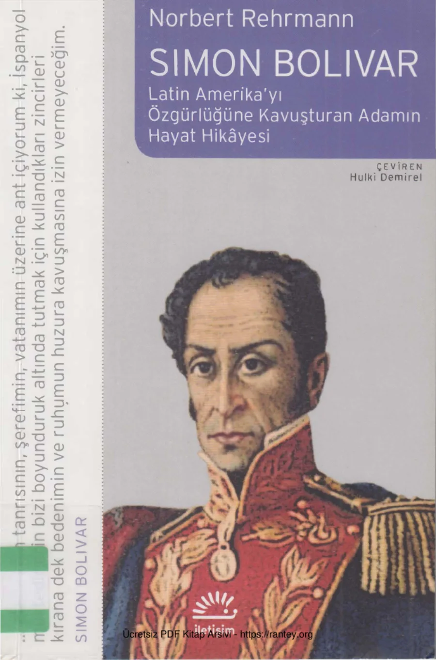 Simon Bolivar kapak görseli
