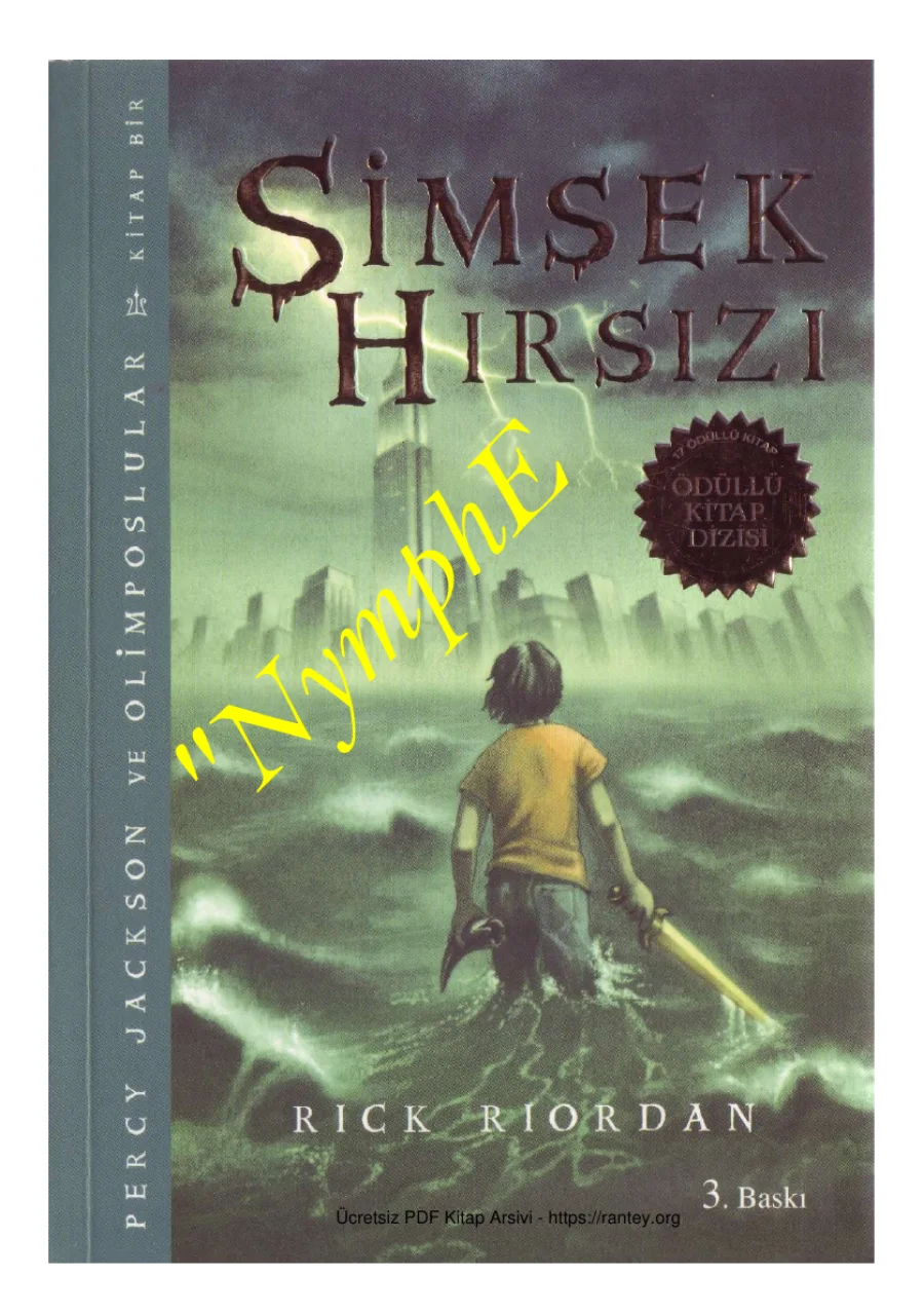 Şimşek Hırsızı Percy Jackson ve Olimposlular 1 kapak görseli