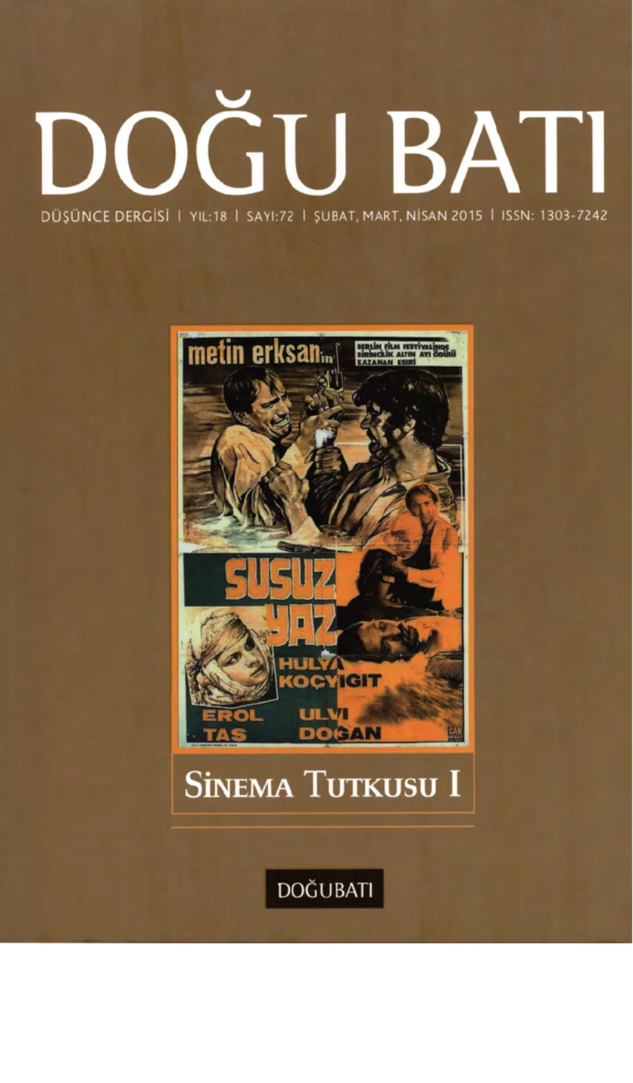Sinema Tutkusu I PDF kapak görseli